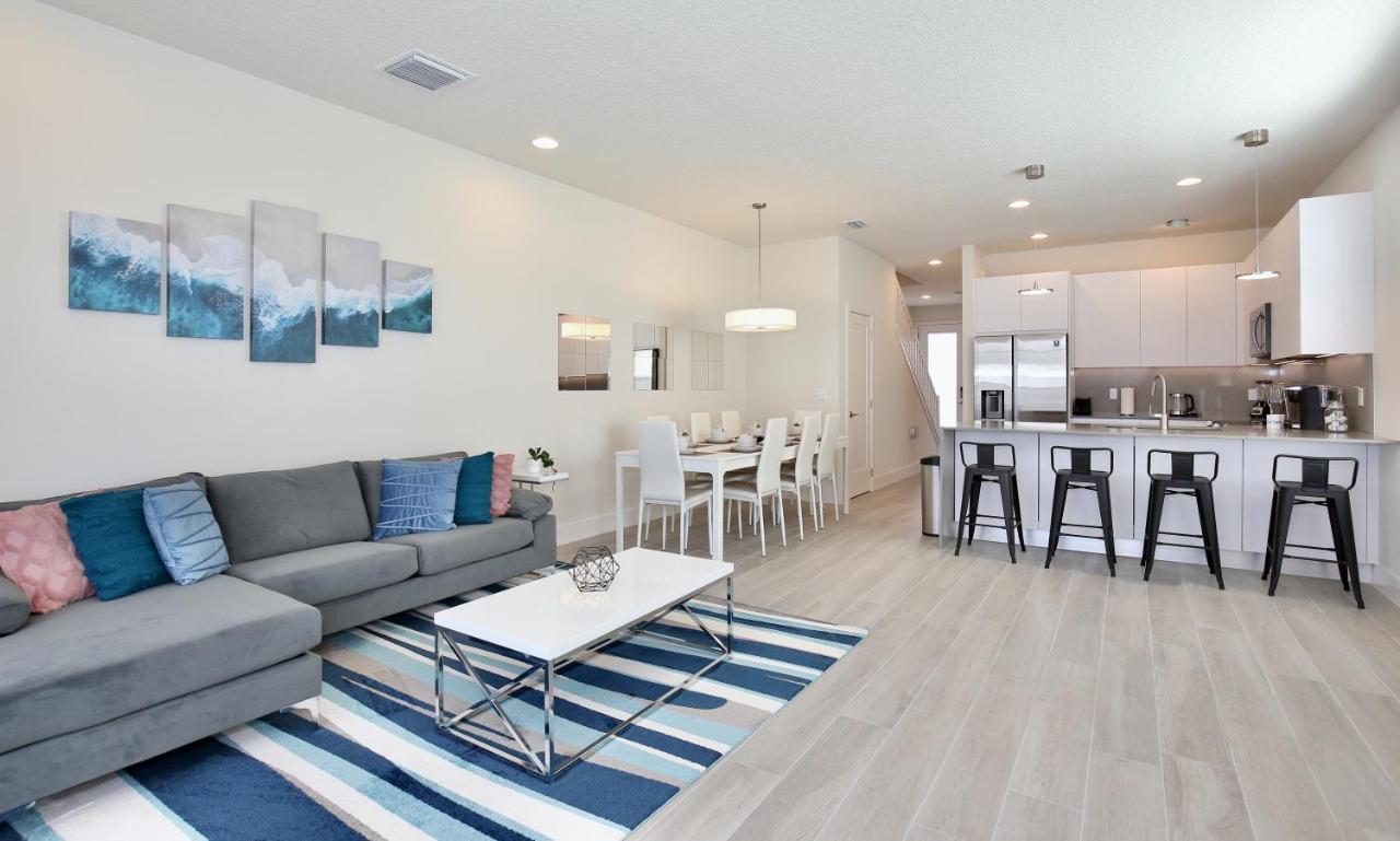 Modern Townhouse Near Disney With Heated Pool Orlando Extérieur photo