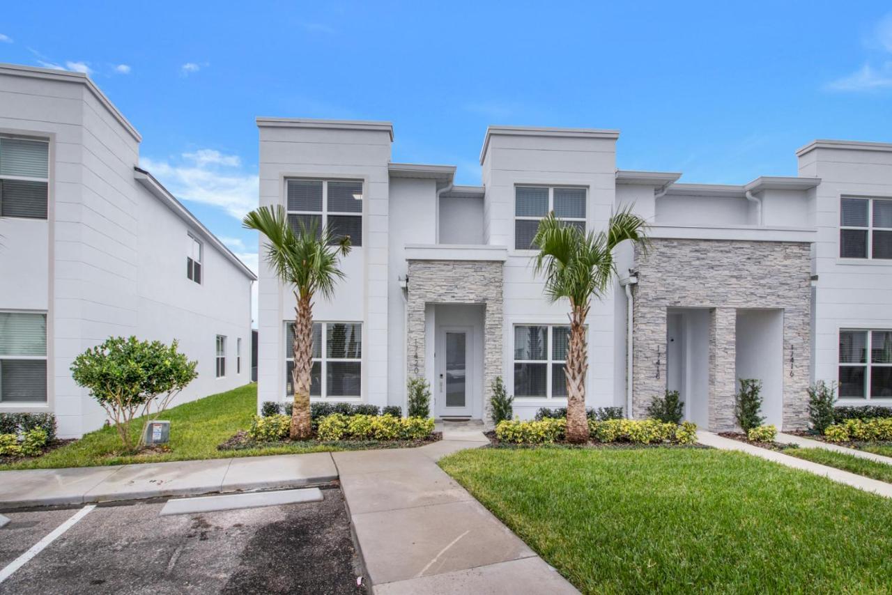 Modern Townhouse Near Disney With Heated Pool Orlando Extérieur photo